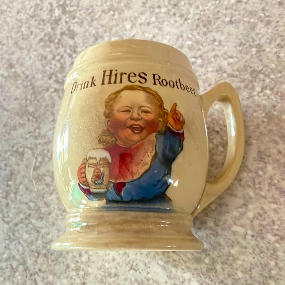 Drink Hires Rootbeer Vintage German Mug